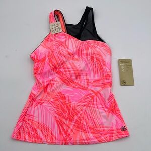 ZeroXposur Sun Smart Highline Tankini Top UPF 30+ - XS‎